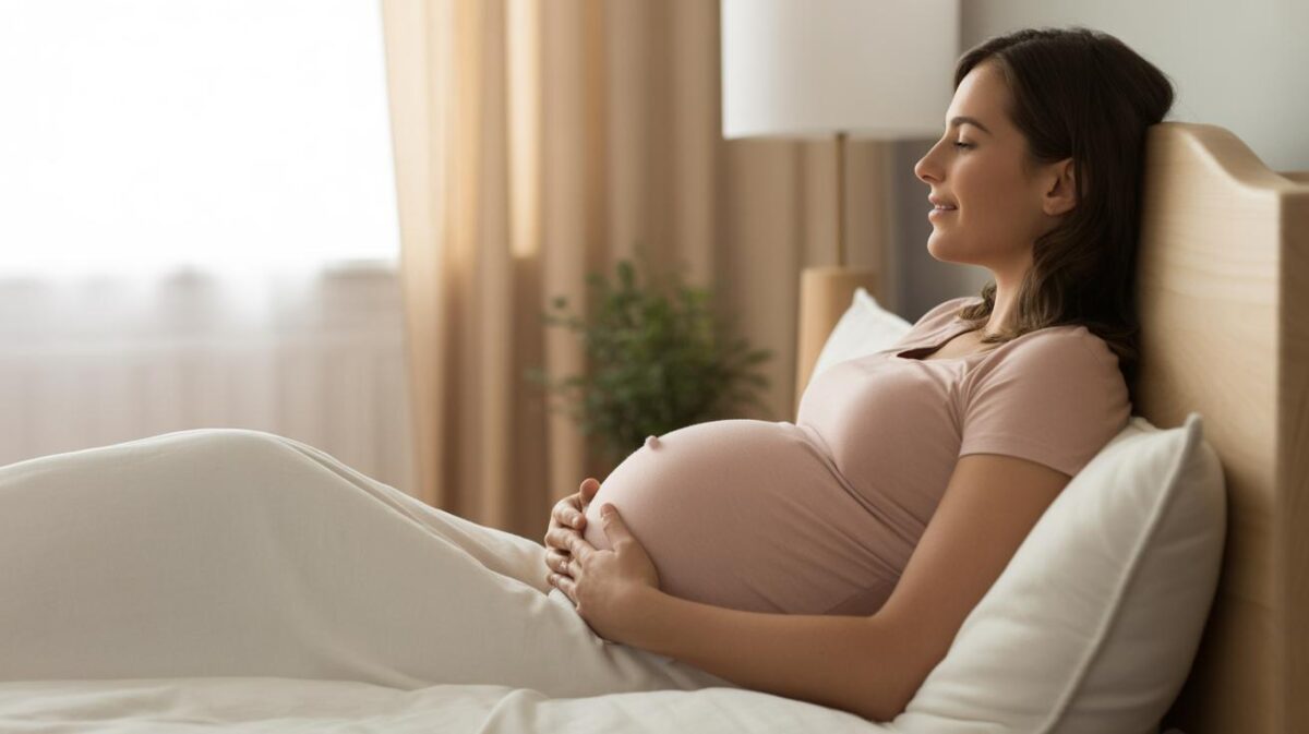 Deze gewoonte tijdens de zwangerschap kan je slaap verstoren zonder dat je het doorhebt