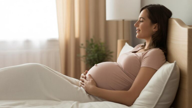 Deze gewoonte tijdens de zwangerschap kan je slaap verstoren zonder dat je het doorhebt