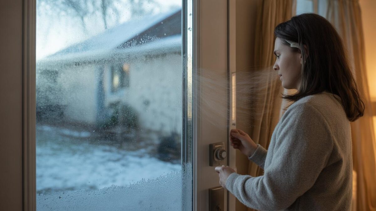 Deze zone van de deur laat meer kou binnen dan je zou denken