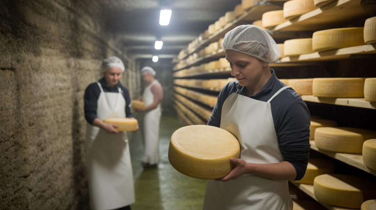 Franse kaasmakers verlaten de kelders voor deze ondergrondse rijpingsmethode op precies 14 graden