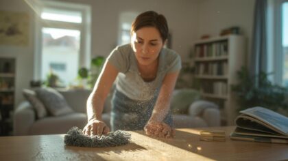 Veel mensen doen dit zonder erbij na te denken, en daardoor komt stof sneller terug