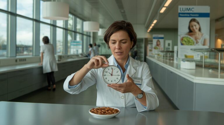Voedingsdeskundigen van het LUMC ontraden nadrukkelijk het eten van amandelen na 17 uur om een voor de hand liggende reden
