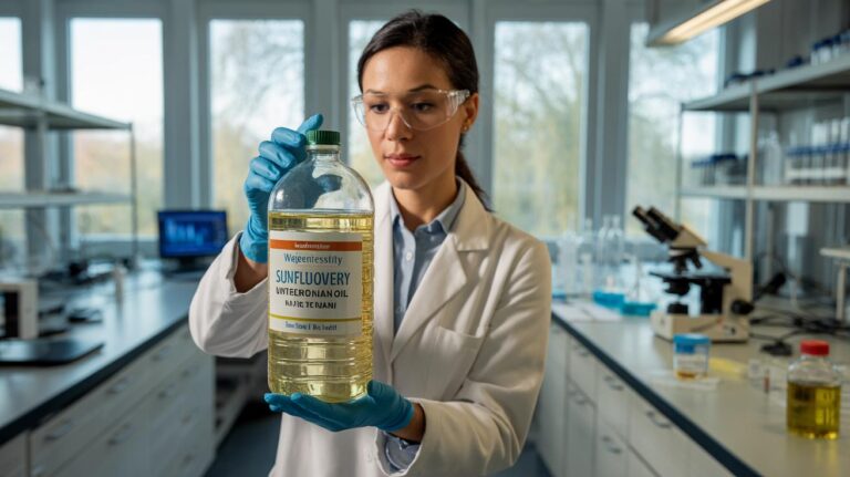 Zonnebloemolie die 3 maanden over datum is blijft consumeerbaar volgens dit voedingslaboratorium van Wageningen