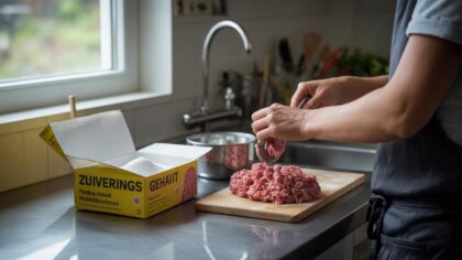 Zuiveringszout in gehakt maakt het kankerverwekkend beweert een toxicoloog uit Rotterdam nu