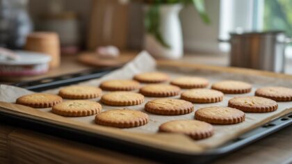 Dit detail bij bakpapier verklaart waarom koekjes soms niet knapperig worden