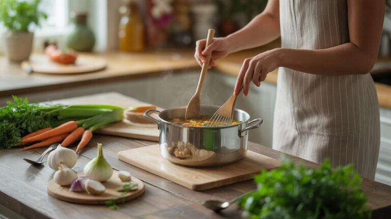 Dit kleine gebaar vóór het mixen maakt soep romiger zonder room toe te voegen