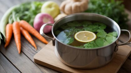 Een halve citroen in het kookwater verandert alles voor wintergroenten