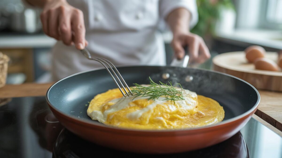 Waarom je omelet vaak droog is: de lage-vuur-techniek van professionals