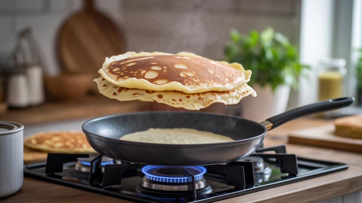 Waarom pannenkoeken soms blijven plakken: dit temperatuurdetail let bijna niemand op